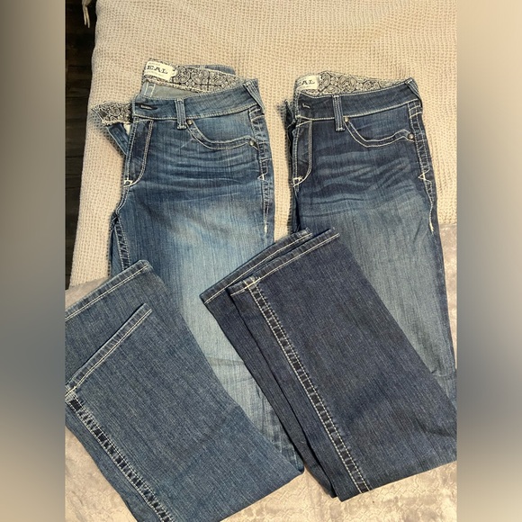Ariat 32L boot cut mid rise jeans - Picture 1 of 9